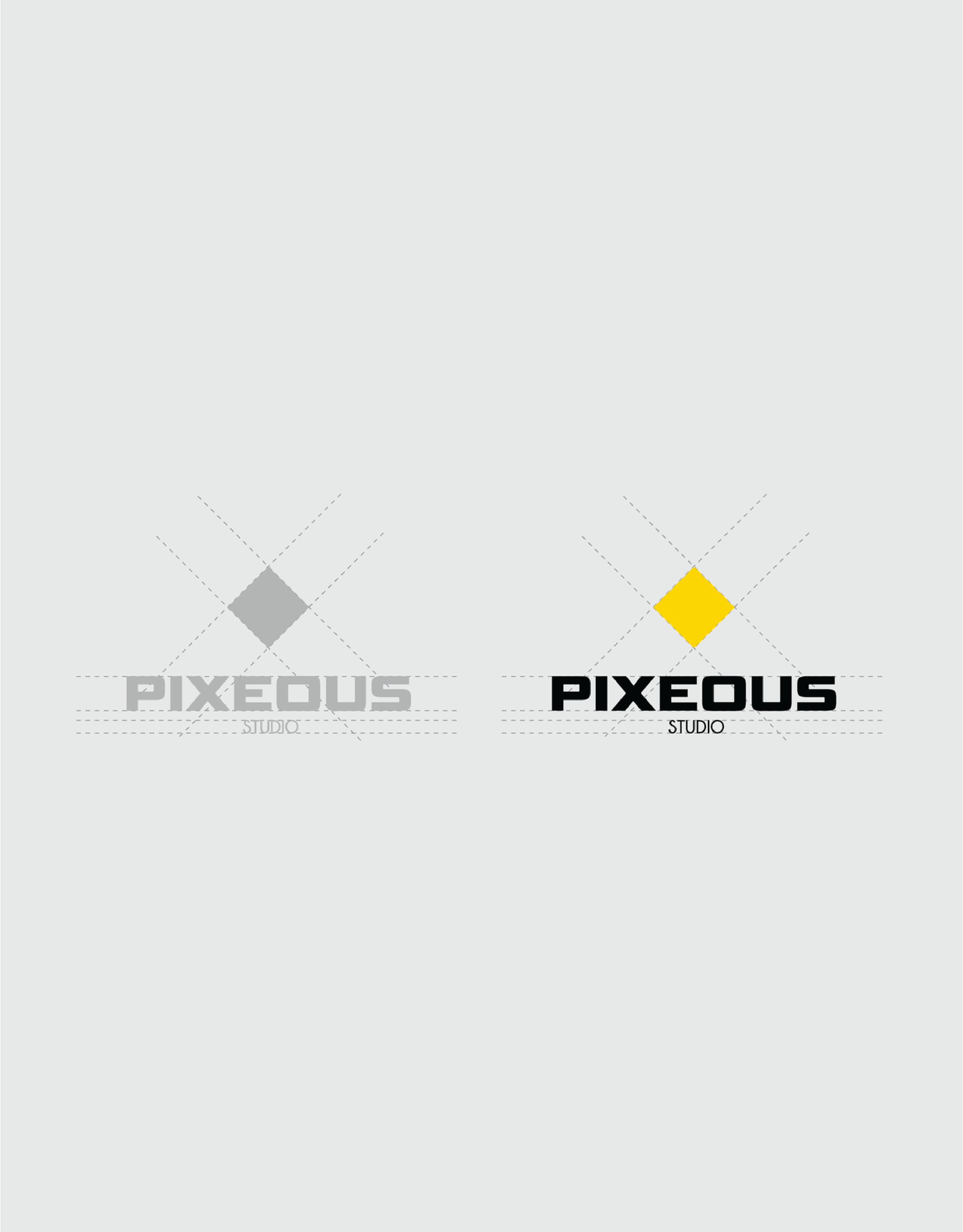 Interface futurista para projeto de branding